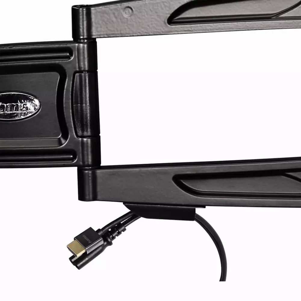 Стенна стойка за TV HAMA 108749, Регулируема, 32"-56", 25 кг, Черна