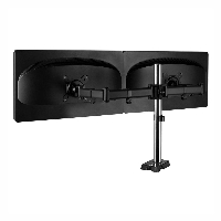 Стойка за 2 монитора за бюро ARCTIC Z2 (ген.3), Регулируема, 34", 15 кг, 4 x USB 2.0, Черен