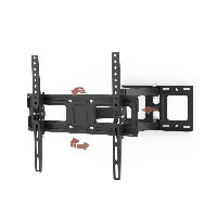Стенна стойка за TV HAMA 118124, Регулируема, 32"-65",35 кг, Черна