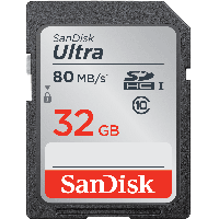 Карта памет SANDISK Ultra&reg; SDHC,32GB, Class 10 UHS-I, 80 Mb/s