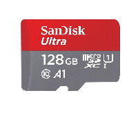 Карта памет SANDISK Ultra micro SDXC UHS-I, A1, SD Адаптер, 128GB, Class 10,100Mb/s