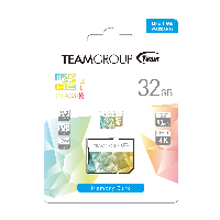 Карта памет Team Group Color Card II 32GB Micro SDHC/SDXC UHS-I U3 + SD Adapter