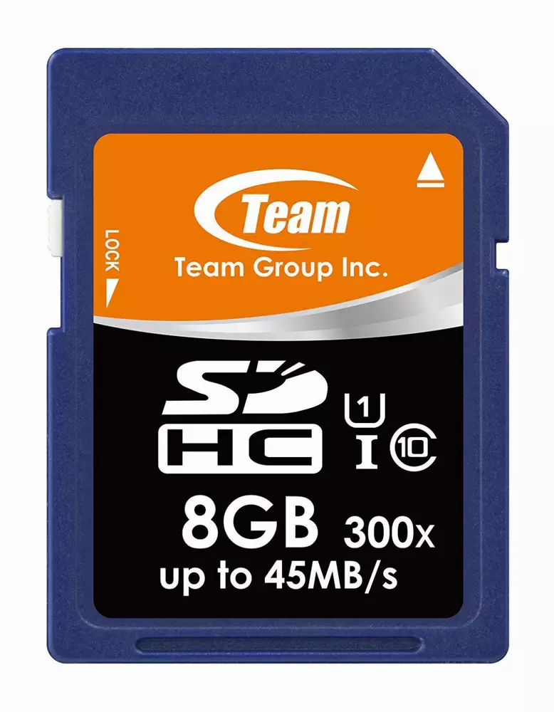 Карта памет TEAM SDHC, 8GB, Class 10