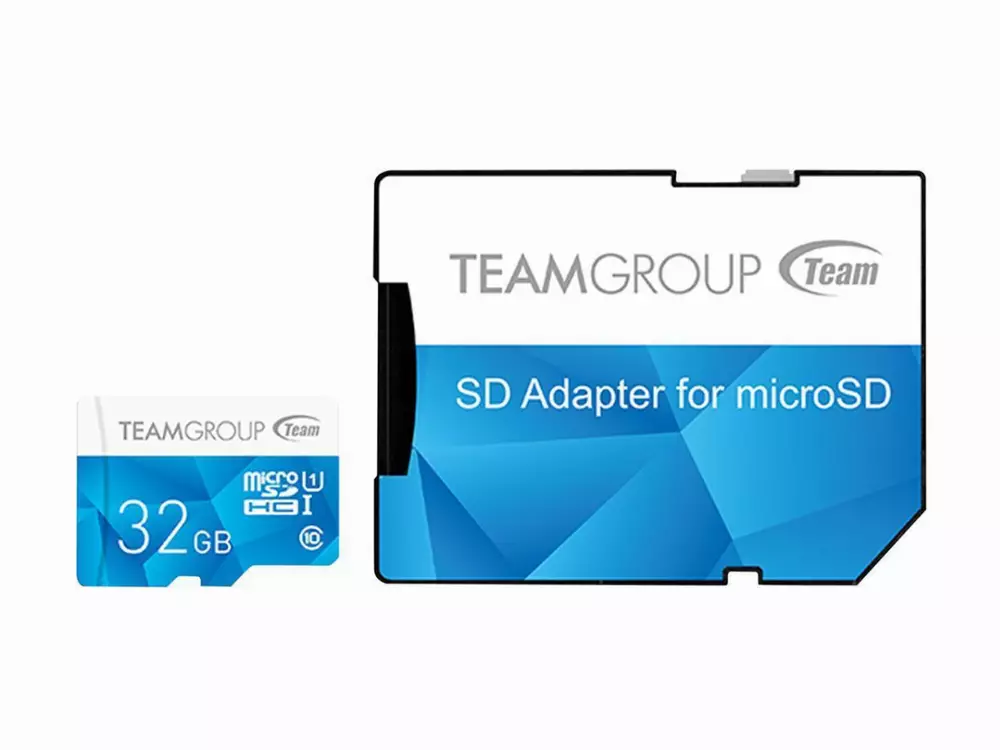 Карта памет Team Group Color microSDHC 32GB, UHS-I Class 10 + SD Адаптер