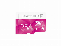Карта памет Team Group Color microSDXC 256GB, UHS-I Class 10 + SD Адаптер