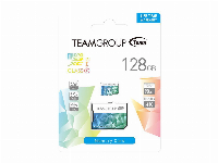 Карта памет Team Group Color microSDXC 128GB, UHS-I U3 Class 10 + SD Адаптер