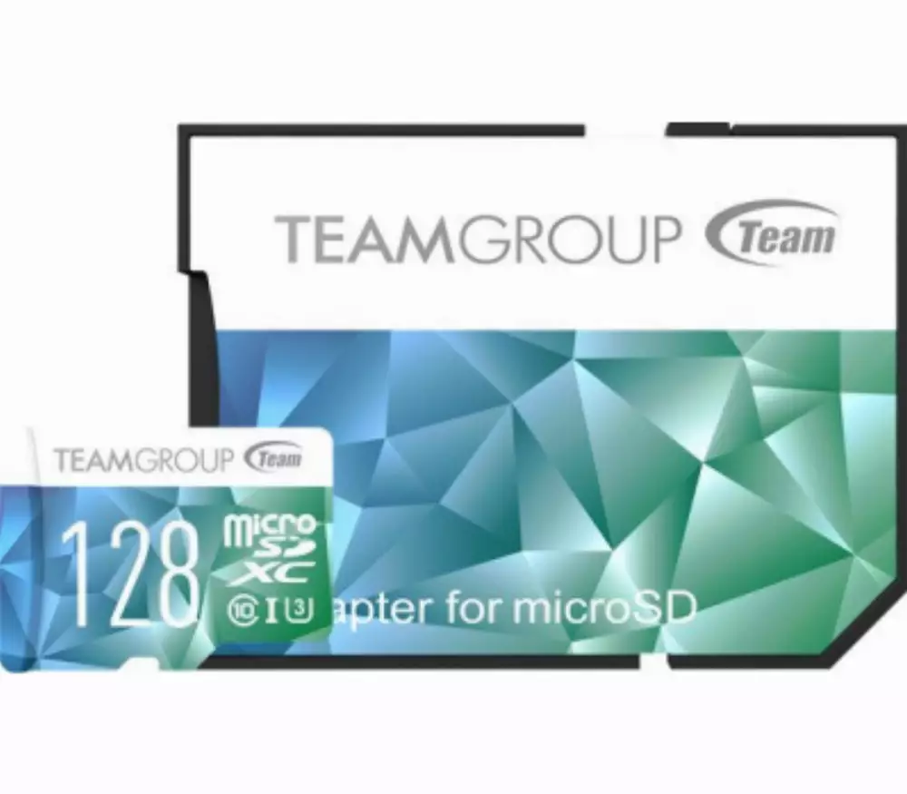 Карта памет Team Group Color microSDXC 128GB, UHS-I U3 Class 10 + SD Адаптер