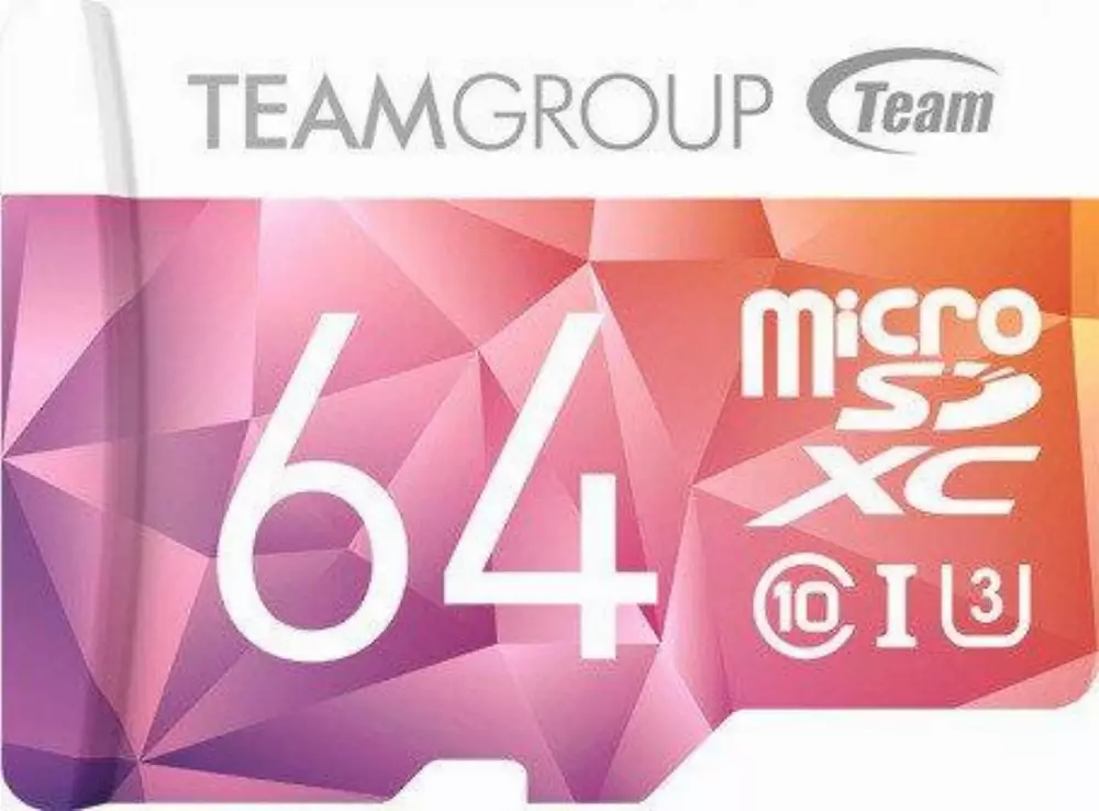 Карта памет Team Group Color Card II 64GB Micro SDHC/SDXC UHS-I U3 + SD Adapter