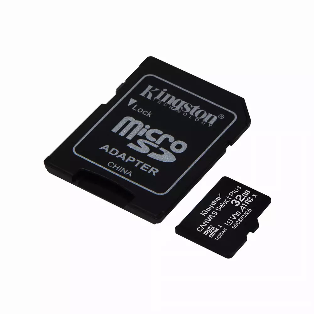Карта памет Kingston Canvas Select Plus  microSDHC 32GB, Class 10 UHS-I