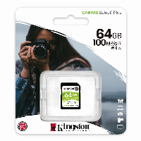 Карта памет Kingston Canvas Select Plus SD 64GB, Class 10 UHS-I