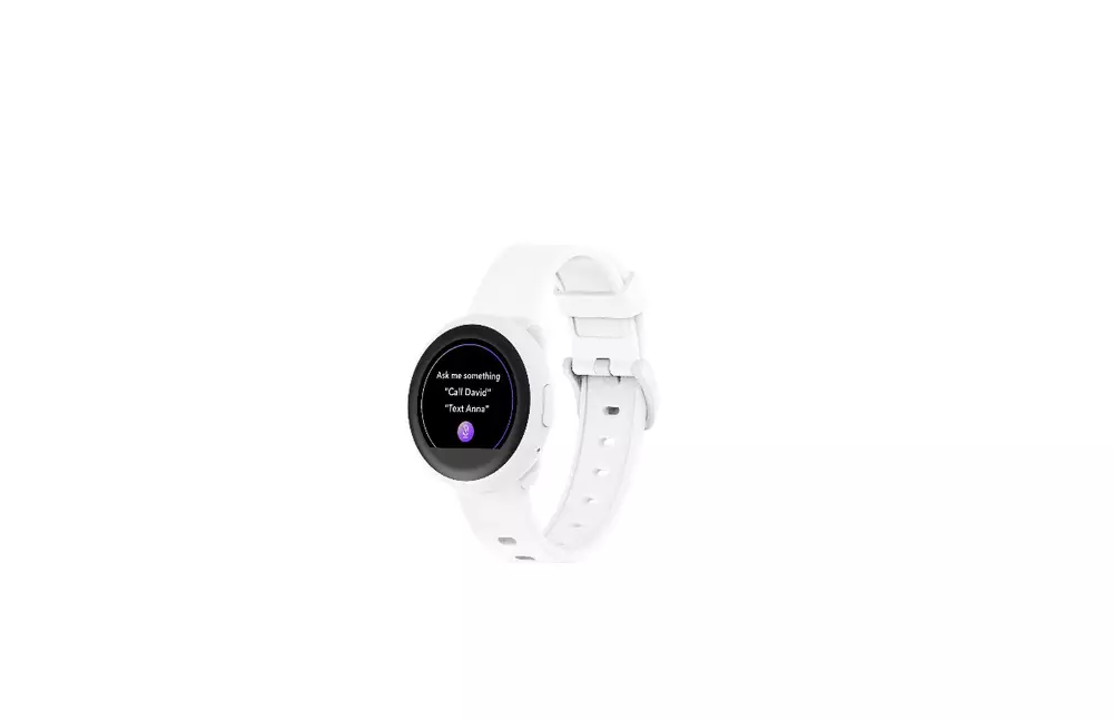 Смарт часовник MyKronoz ZeRound3 Lite, кръгла форма, бял