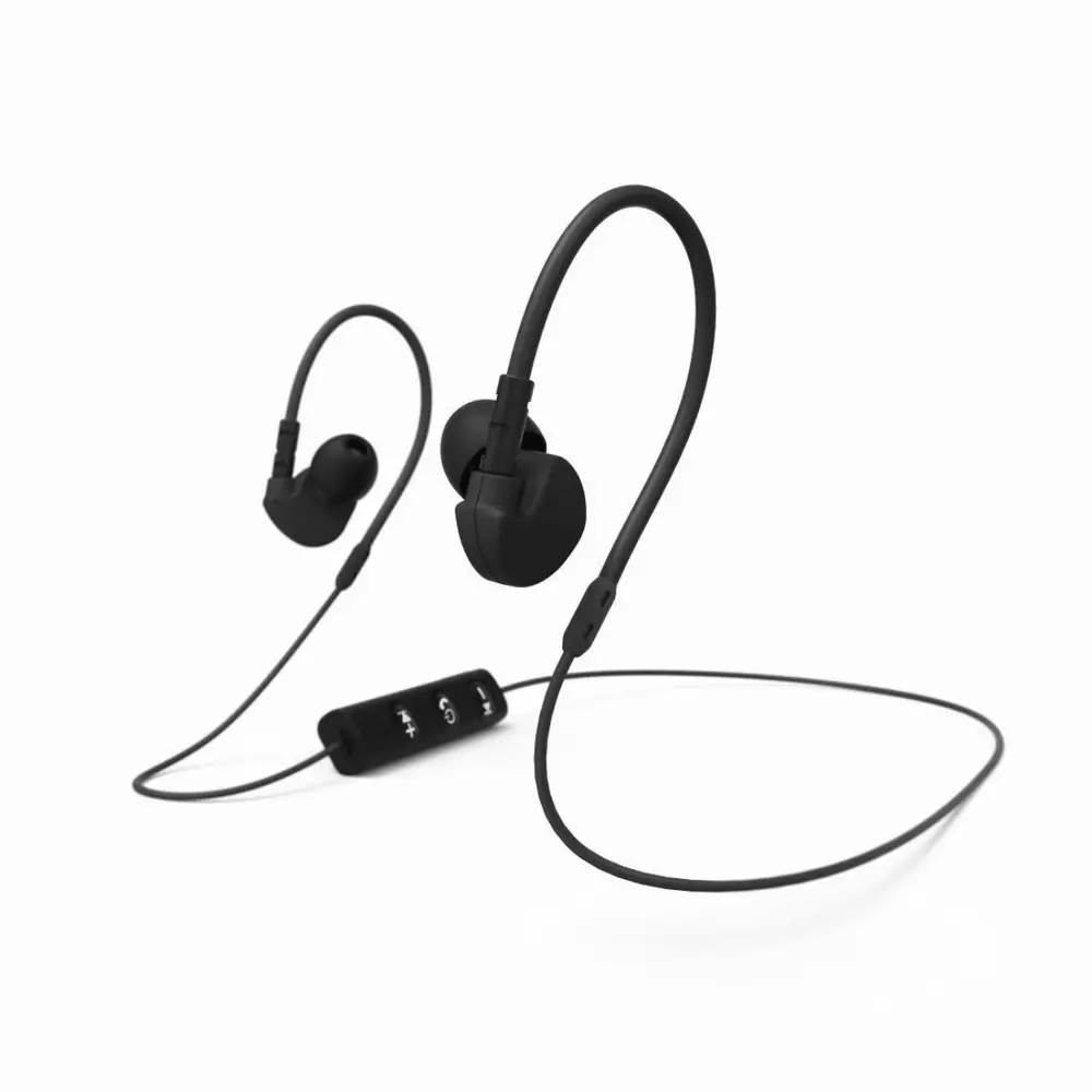 Спортни слушалки HAMA Run BT 177094, In-Ear, Bluetooth, Микрофон, Черен