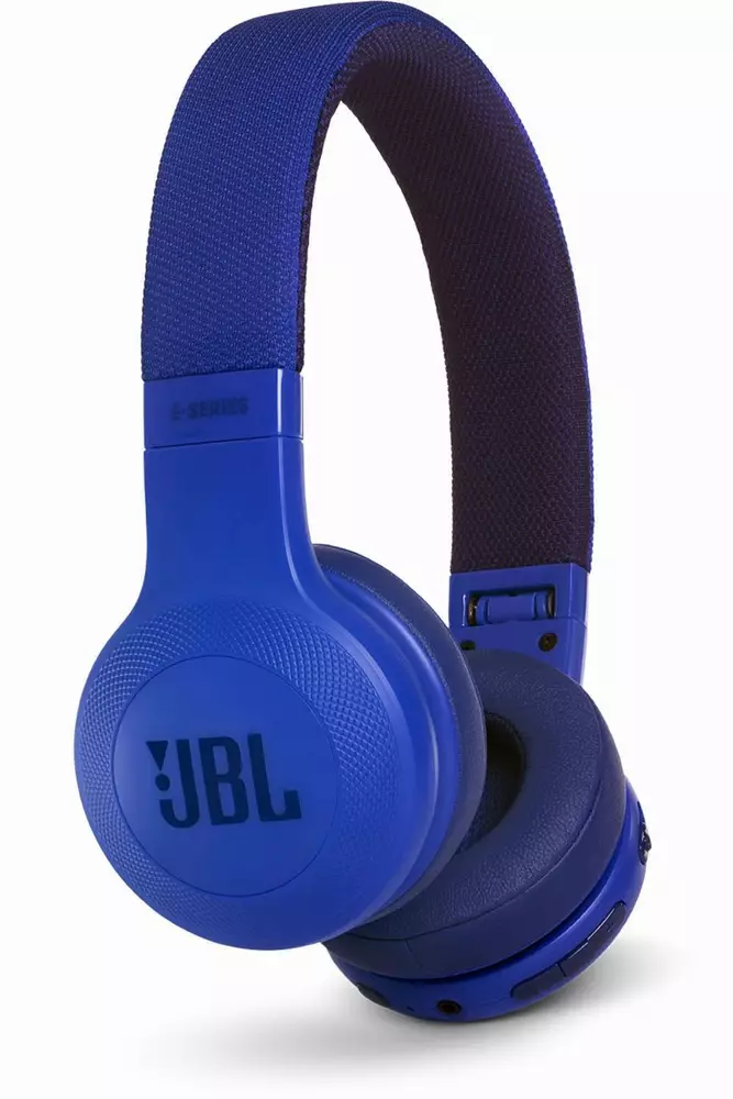 Блутут слушалки JBL E45BT, Син