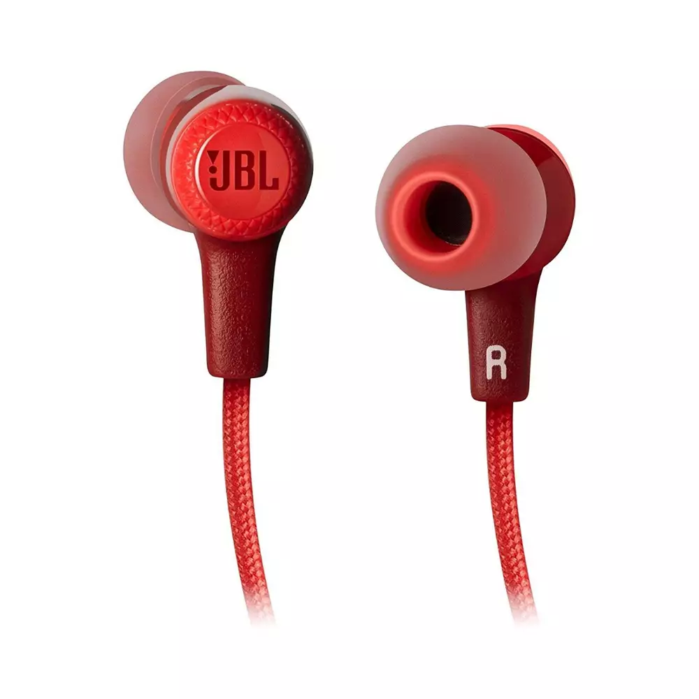 Блутут слушалки JBL E25BT, Червен