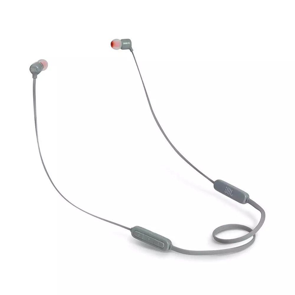 Блутут Слушалки JBL T110BT, Сив