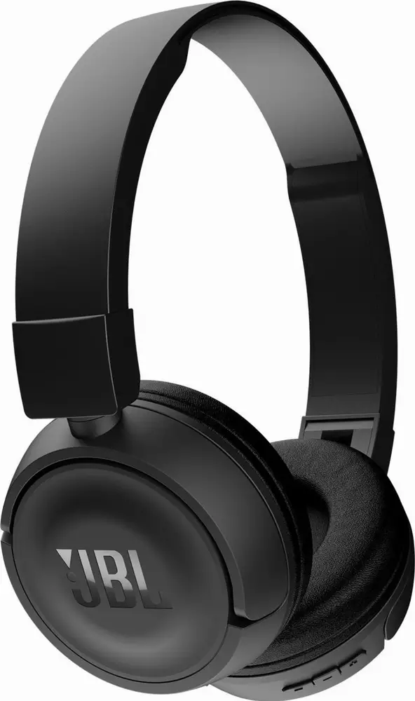 Блутут слушалки JBL T450BT, Черен