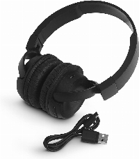 Блутут слушалки JBL T450BT, Черен