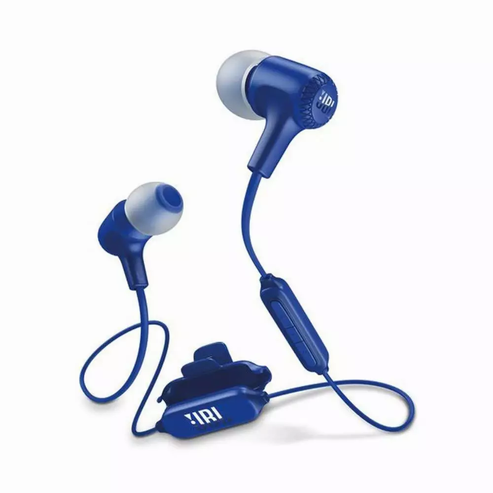 Блутут слушалки JBL E25BT, Син