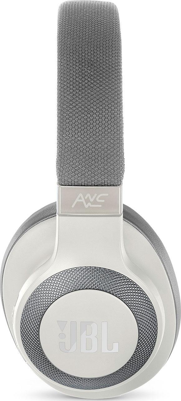 Безжични слушалки over-ear JBL E65BTNC, Бял