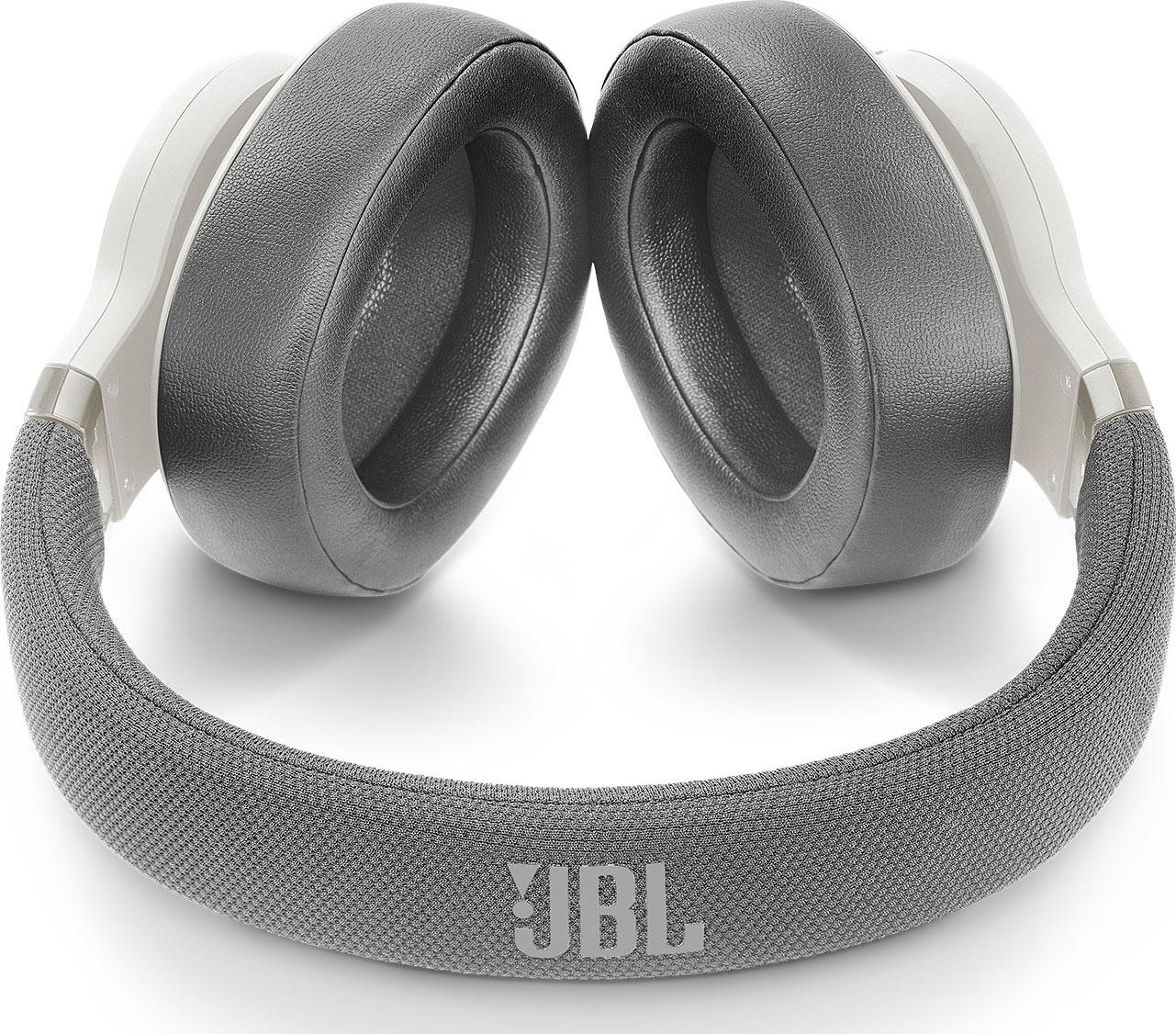 Безжични слушалки over-ear JBL E65BTNC, Бял