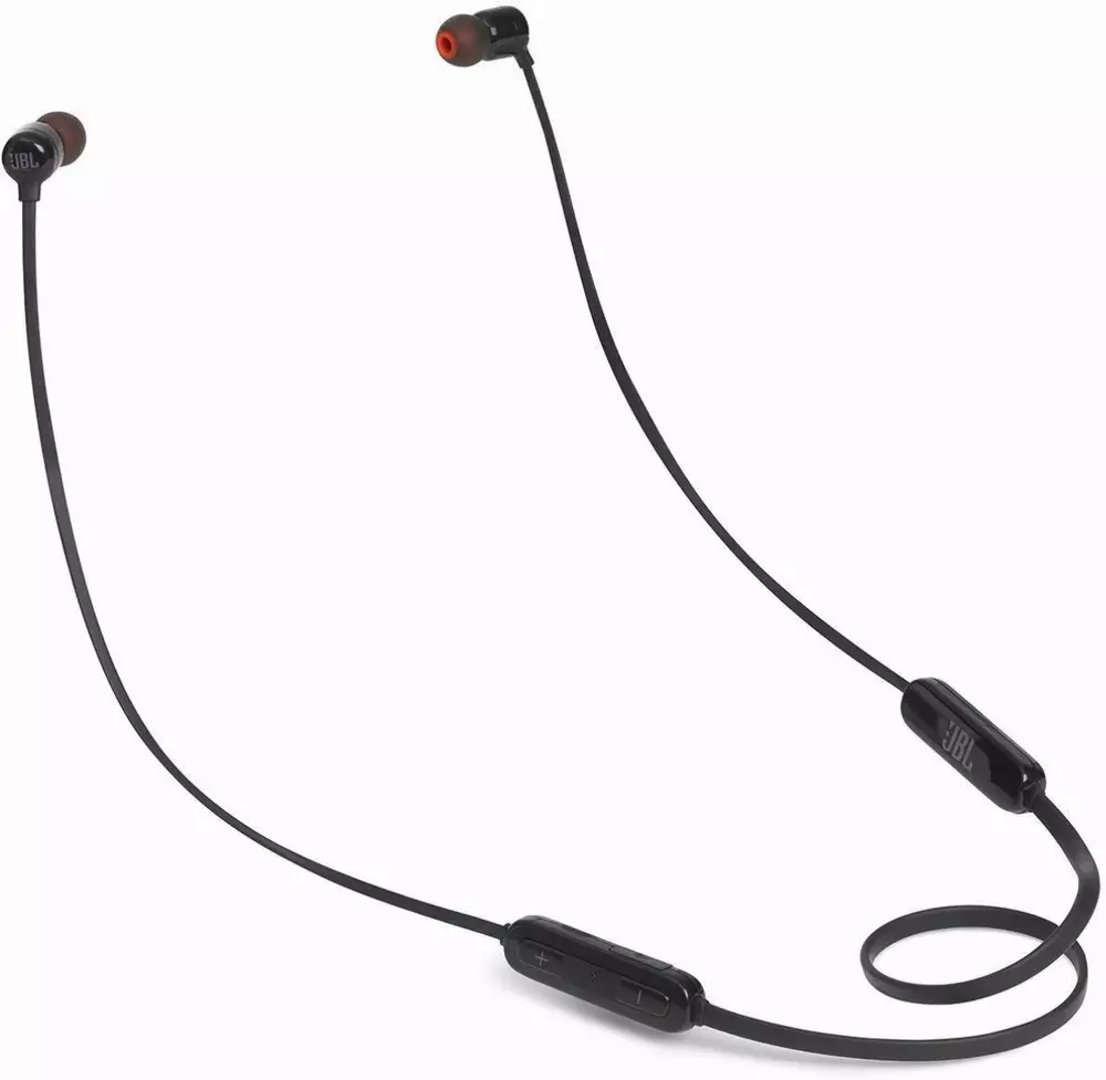 Блутут слушалки JBL T110BT, Черен