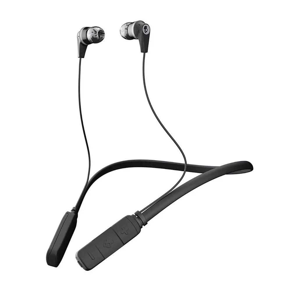 Блутут слушалки тапи Skullcandy INKD 2.0 Wireless Черен/Сив