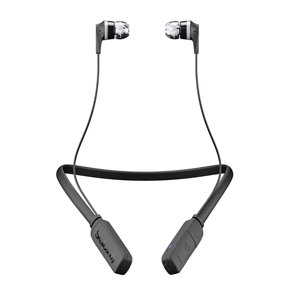 Блутут слушалки тапи Skullcandy INKD 2.0 Wireless Черен/Сив