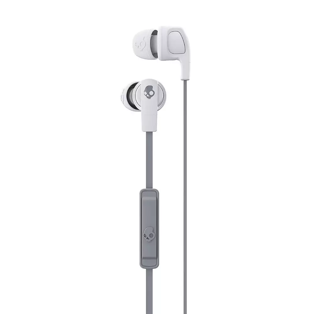 Слушалки тапи Skullcandy Smokin Buds 2 Сив/Бял