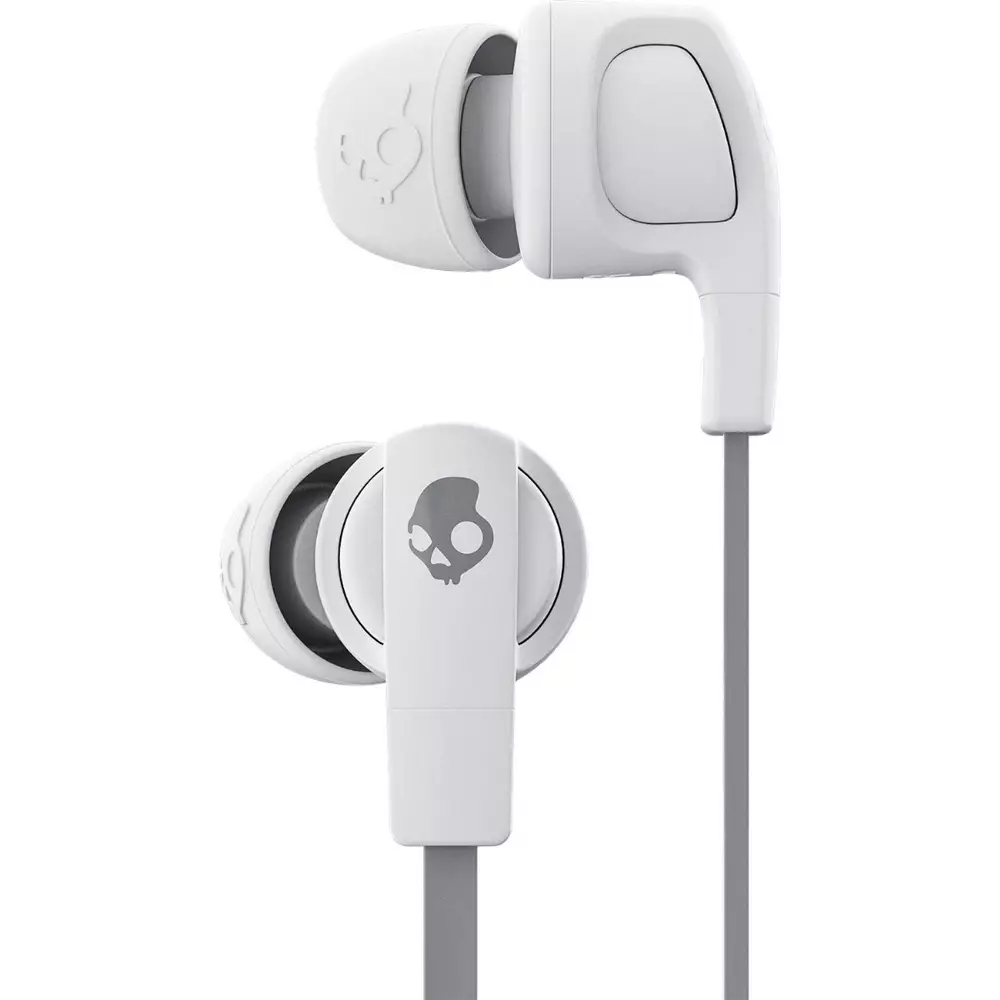 Слушалки тапи Skullcandy Smokin Buds 2 Сив/Бял