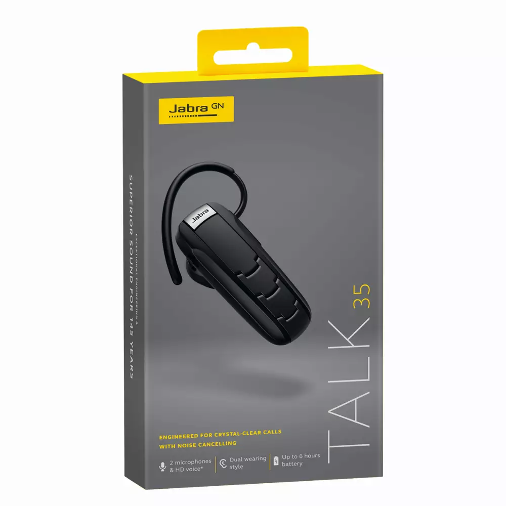 Безжично хендсфри Jabra Talk 35, Черен