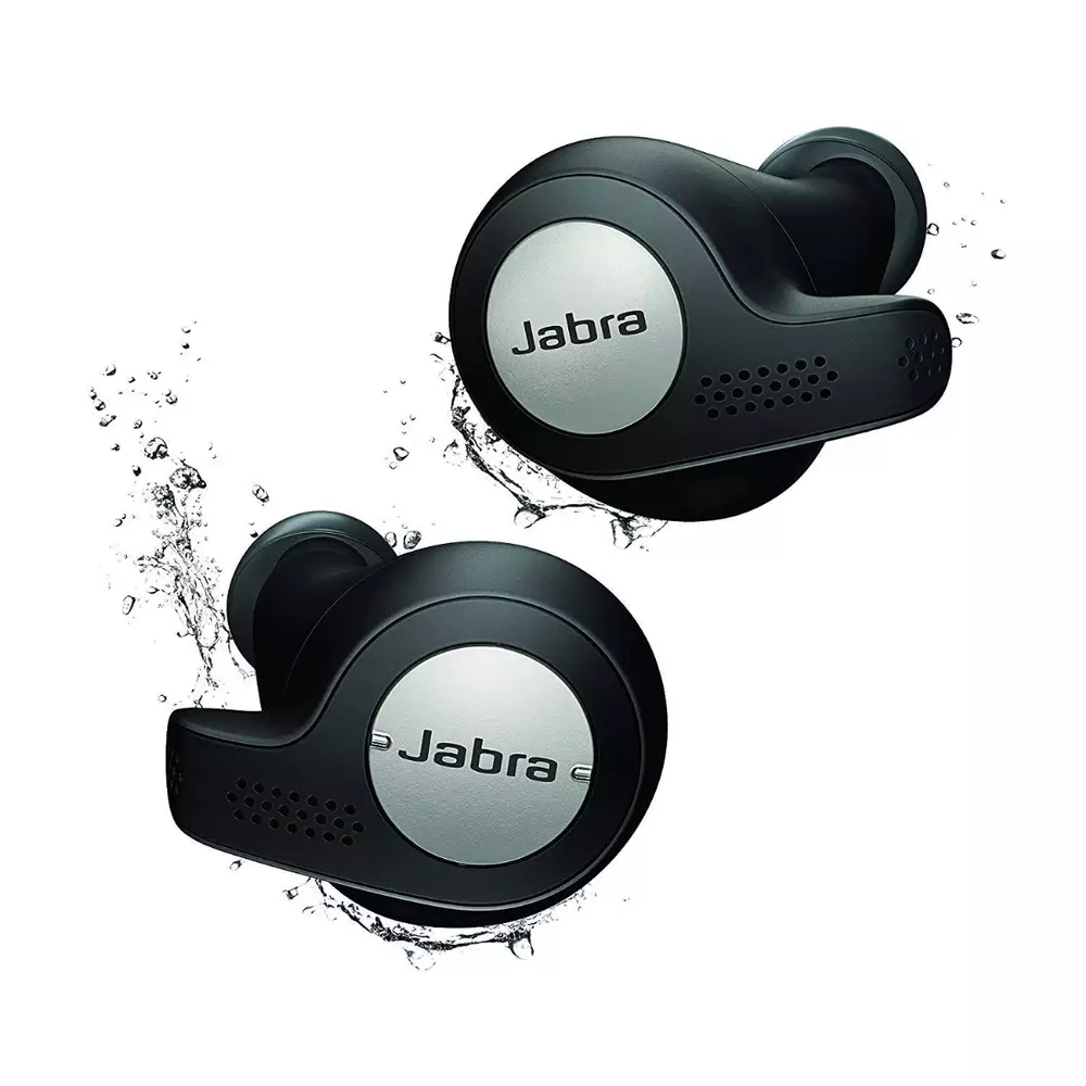 Блутут слушалки Jabra Elite Active 65t, Черен
