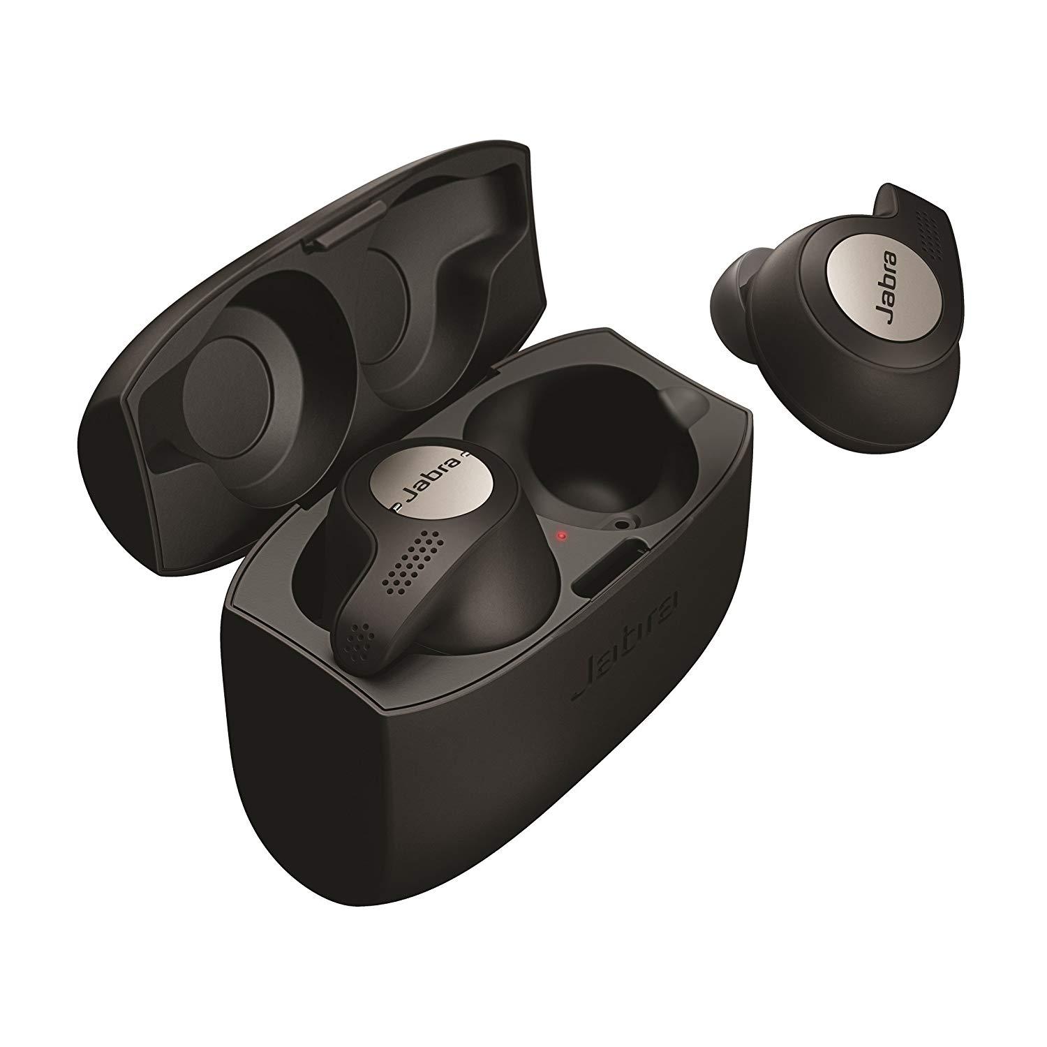 Блутут слушалки Jabra Elite Active 65t, Черен
