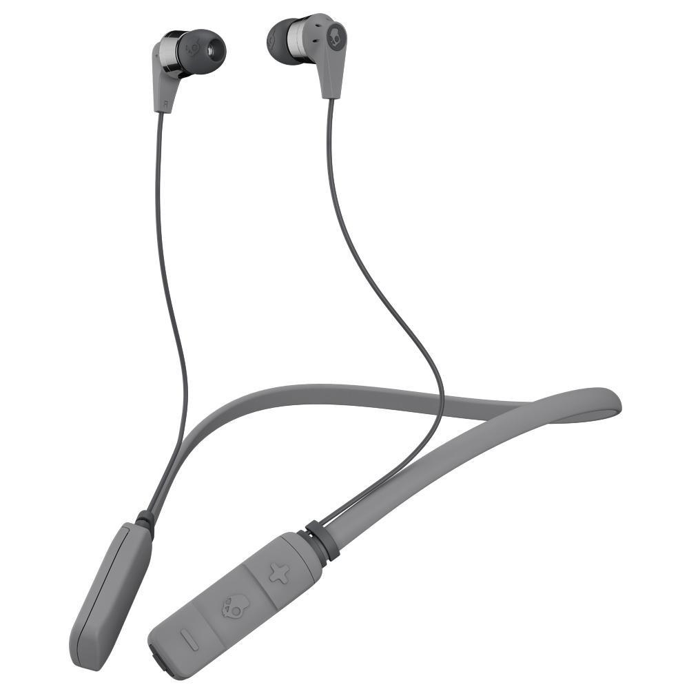 Блутут слушалки тапи Skullcandy INKD 2.0 Wireless Сив