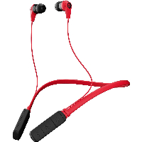 Блутут слушалки тапи Skullcandy INKD 2.0 Wireless Червен/Черен