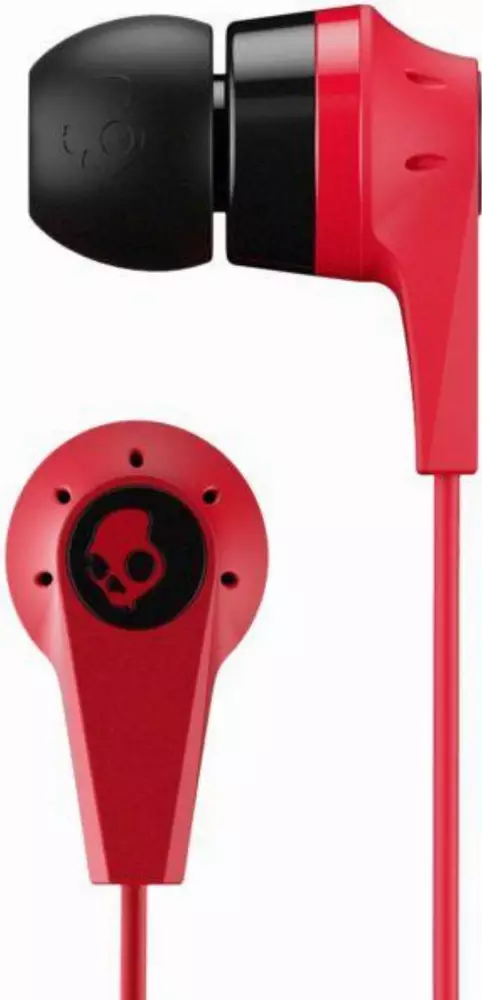 Блутут слушалки тапи Skullcandy INKD 2.0 Wireless Червен/Черен