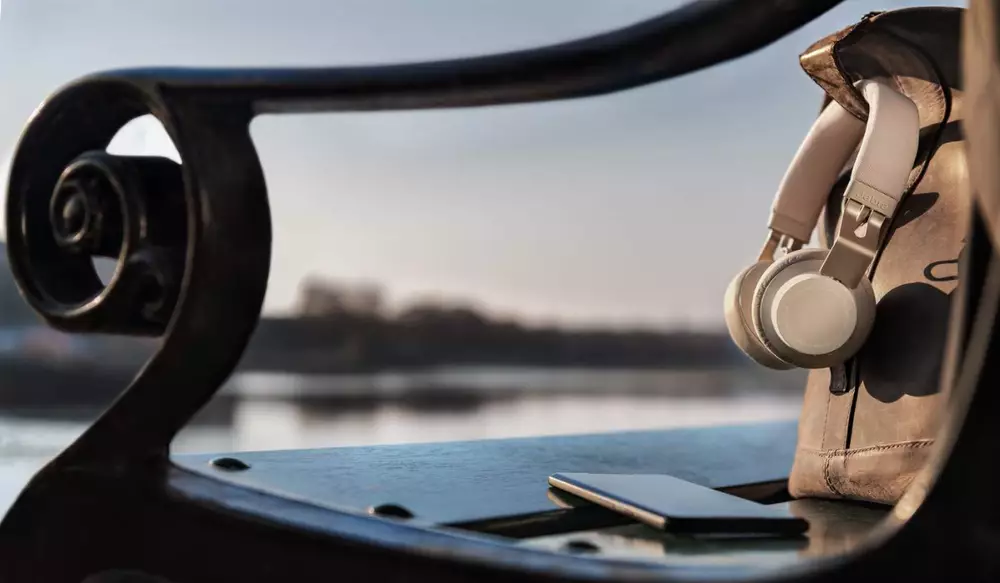 Блутут слушалки Jabra, Move Beige, Бежов