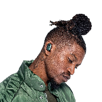 Блутут слушалки Skullcandy Push True Wireless Psycho Tropical, Зелен