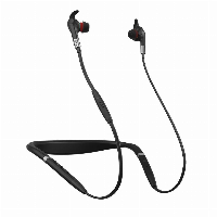 Слушалки Jabra Evolve 75e UC Stereo, Микрофон, Черни 