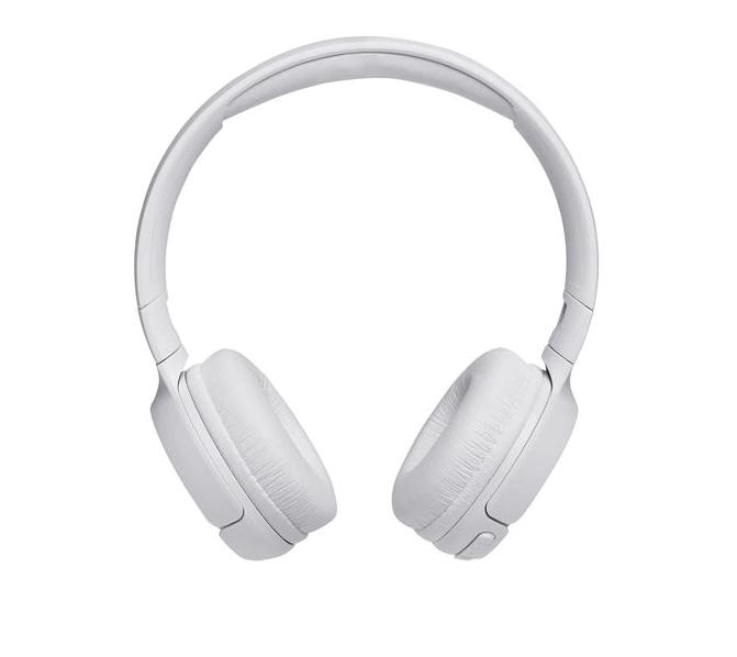 Блутут слушалки JBL T500BT, Бял