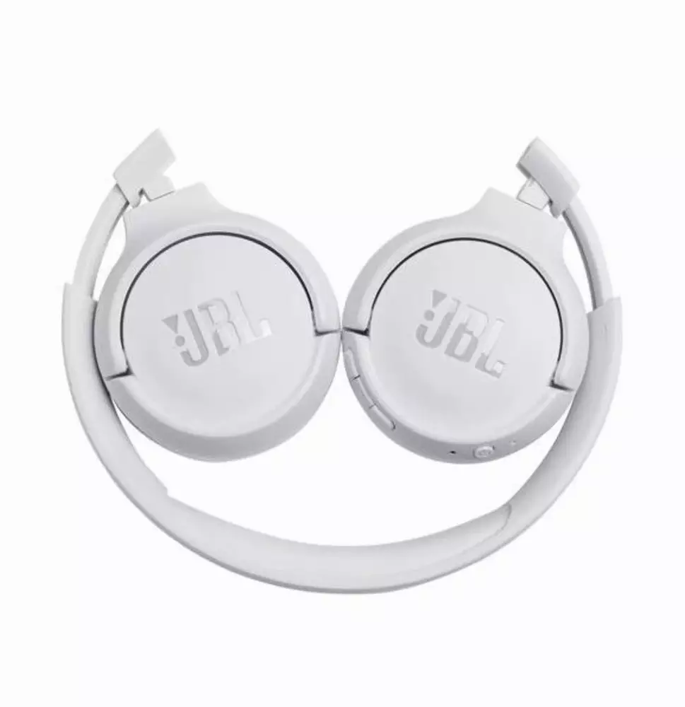 Блутут слушалки JBL T500BT, Бял