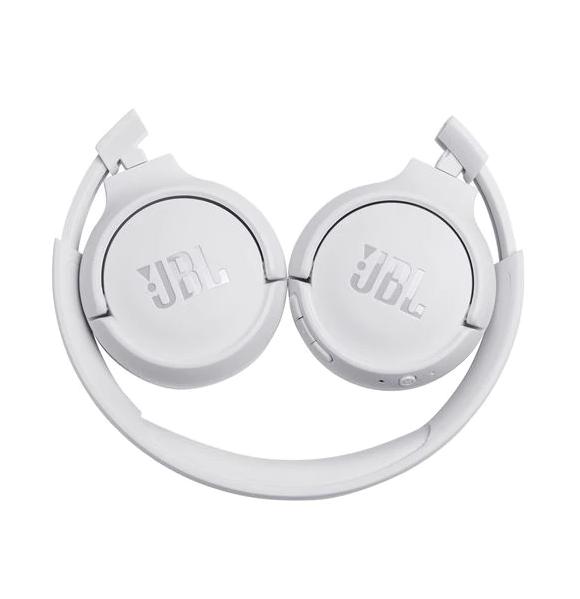 Блутут слушалки JBL T500BT, Бял