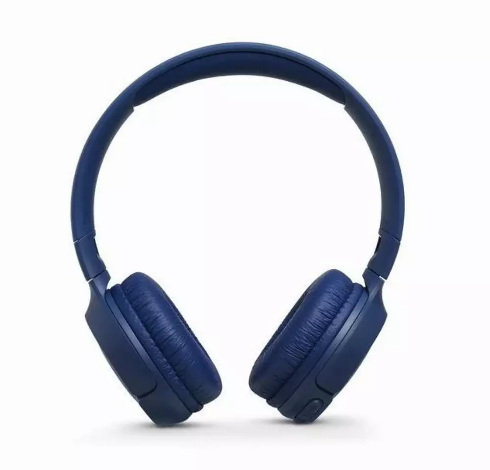 Блутут слушалки JBL T500BT, Син
