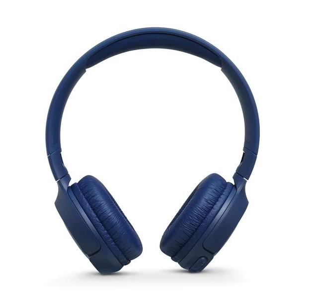 Блутут слушалки JBL T500BT, Син