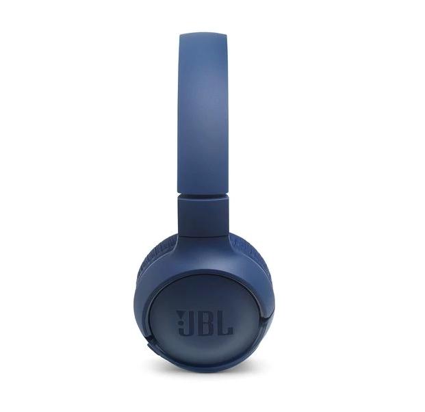 Блутут слушалки JBL T500BT, Син