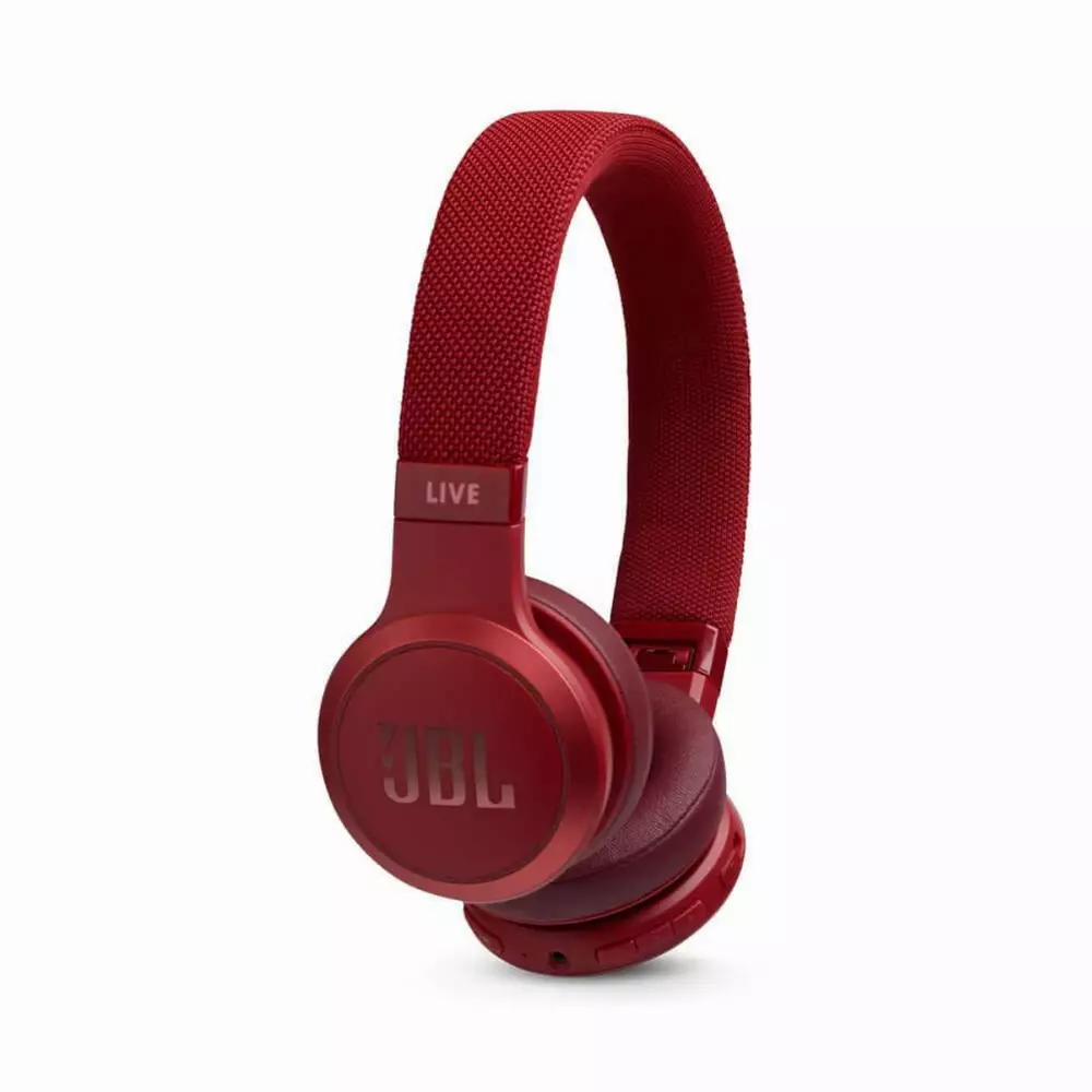 Блутут слушалки JBL LIVE400BT, Червен