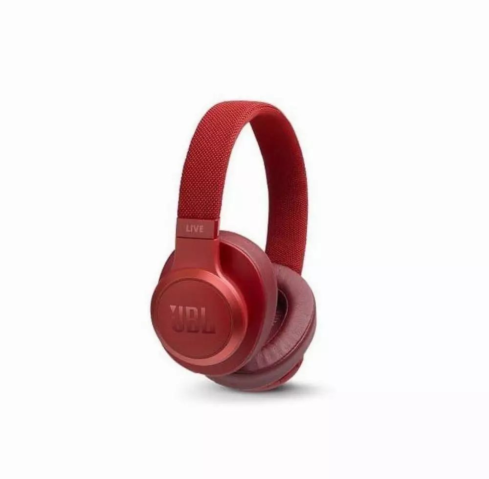 Блутут слушалки JBL LIVE500BT, Червен