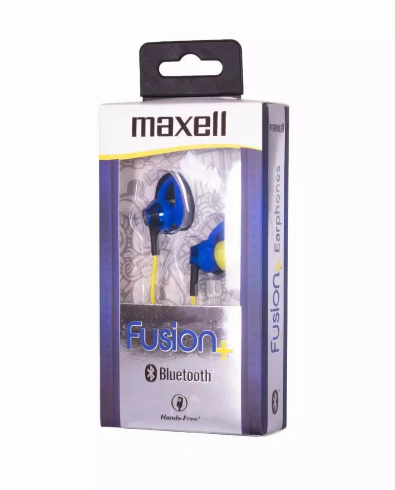 Блутут слушалки Maxell BT Fusion, aqua