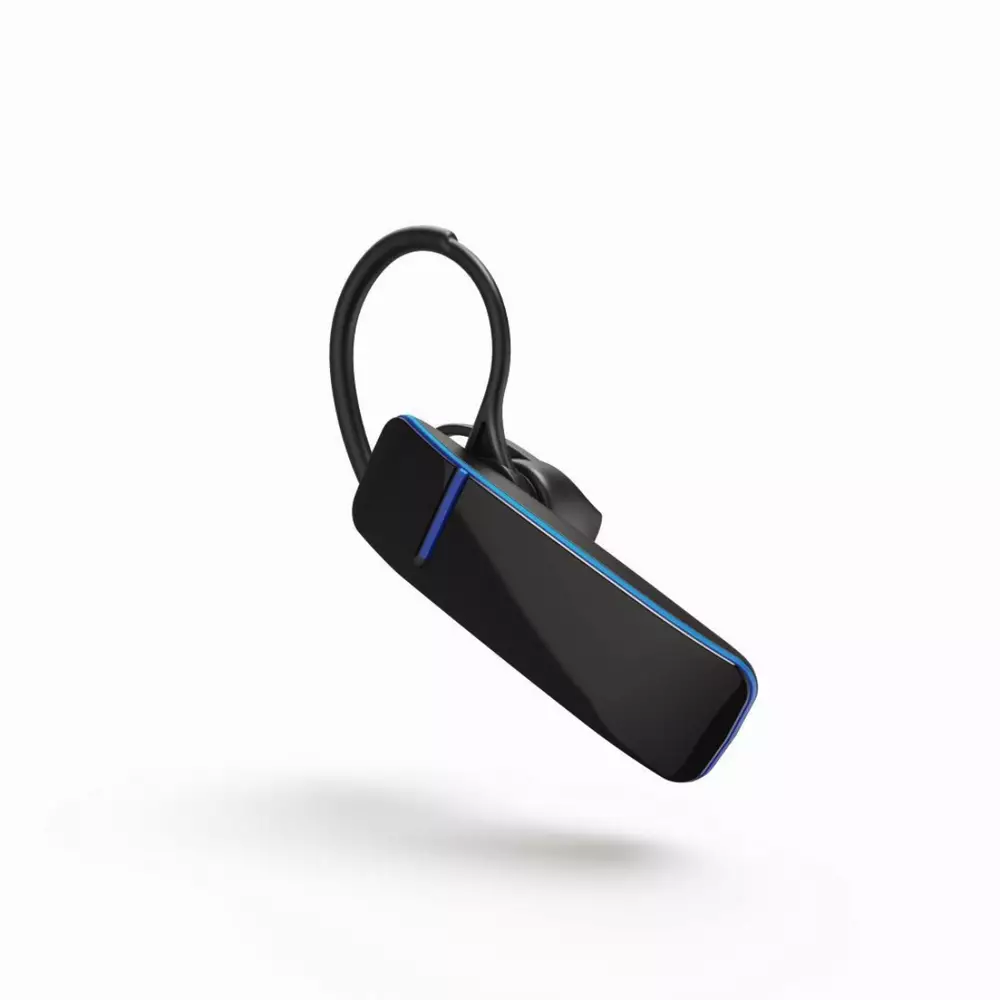 Блутут слушалка HAMA MyVoice600, in-ear, multipoint, ear hook, Черен