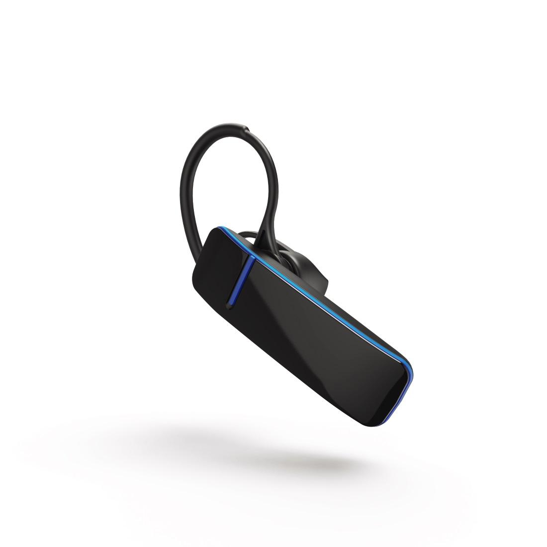 Блутут слушалка HAMA MyVoice600, in-ear, multipoint, ear hook, Черен
