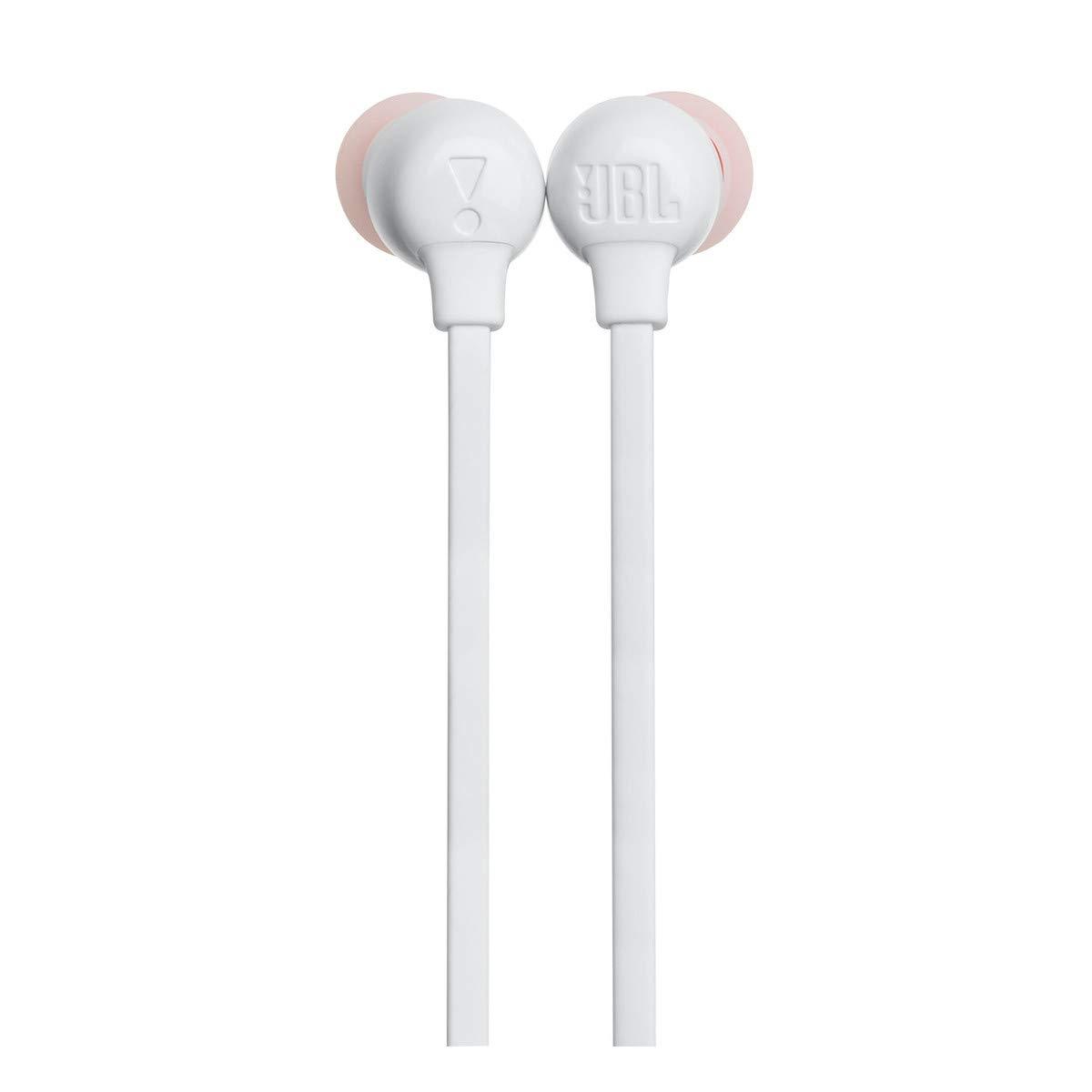 Блутут слушалки JBL T115BT, Бял